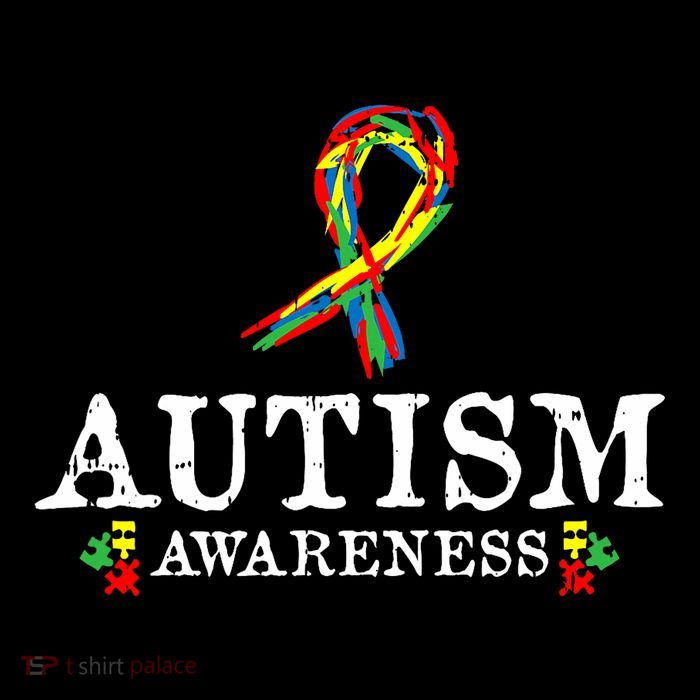 Puzzle Piece Ribbon Autism Awareness Gifts For Adults Women's V-Neck T-Shirt