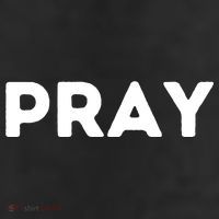 Pray 7 Panel Mesh Trucker Snapback Hat