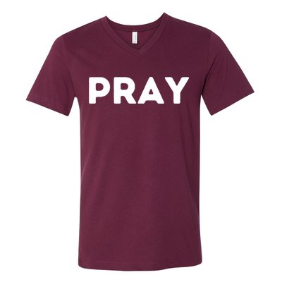 Pray V-Neck T-Shirt