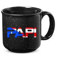 Papi Puerto Rico Flag 15oz Campfire Ceramic Mug