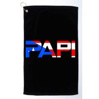 Papi Puerto Rico Flag Golf Towel
