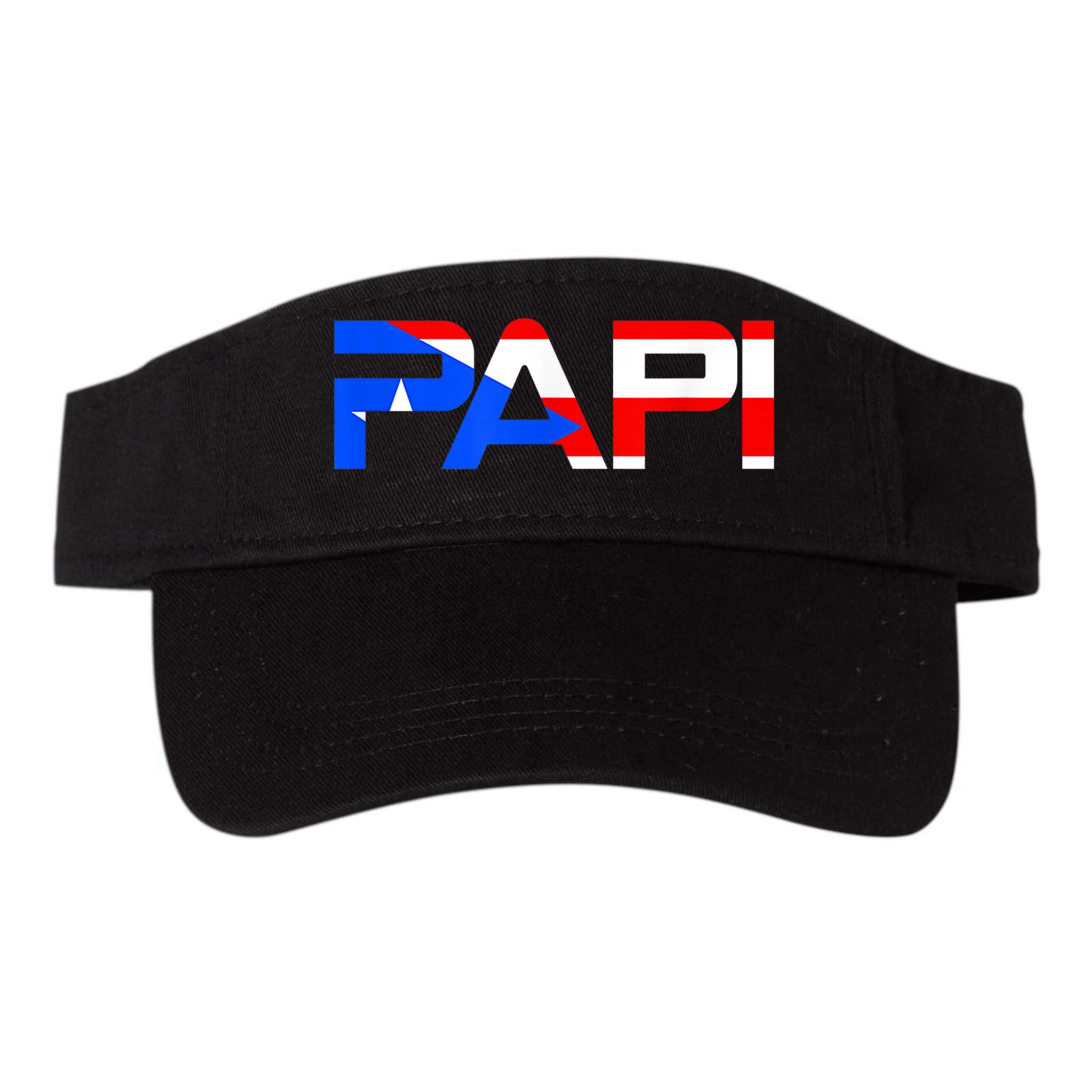 Papi Puerto Rico Flag Visor