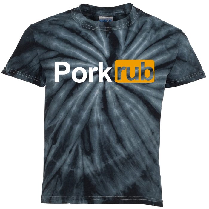 Porkrub, Pork Rub Funny BBQ Smoker & Barbecue Grilling Kids Tie-Dye T-Shirt