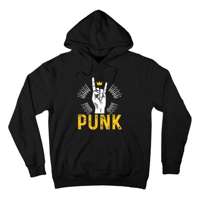 Punk Punk Rock Music Rocker Punker Hoodie