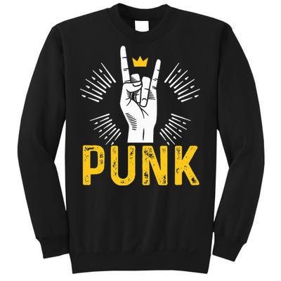 Punk Punk Rock Music Rocker Punker Sweatshirt