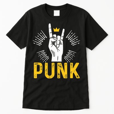 Punk Punk Rock Music Rocker Punker Tall T-Shirt