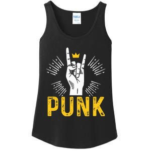 Punk Punk Rock Music Rocker Punker Ladies Essential Tank