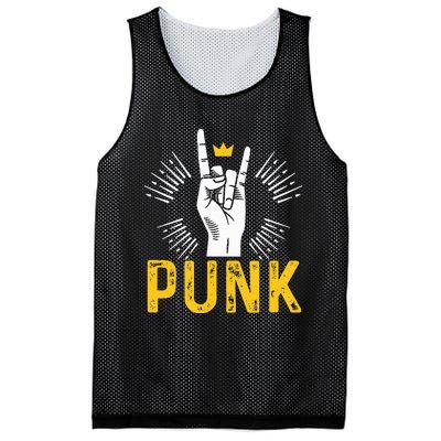 Punk Punk Rock Music Rocker Punker Mesh Reversible Basketball Jersey Tank