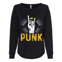 Punk Punk Rock Music Rocker Punker Womens California Wash Sweatshirt