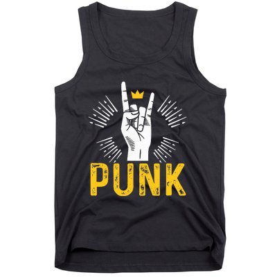 Punk Punk Rock Music Rocker Punker Tank Top