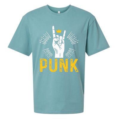 Punk Punk Rock Music Rocker Punker Sueded Cloud Jersey T-Shirt