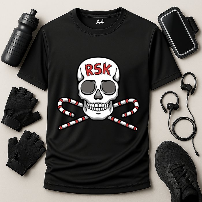 Pka Podcast Real Sweet Skull Cooling Performance Crew T-Shirt