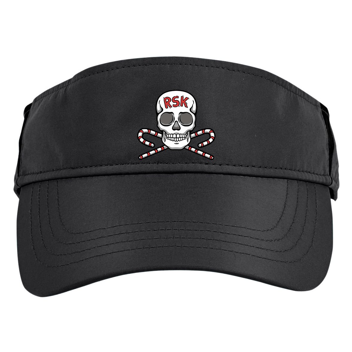 Pka Podcast Real Sweet Skull Adult Drive Performance Visor