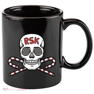 Pka Podcast Real Sweet Skull 11oz C Handle Ceramic Mug