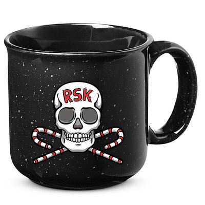 Pka Podcast Real Sweet Skull 15oz Campfire Ceramic Mug