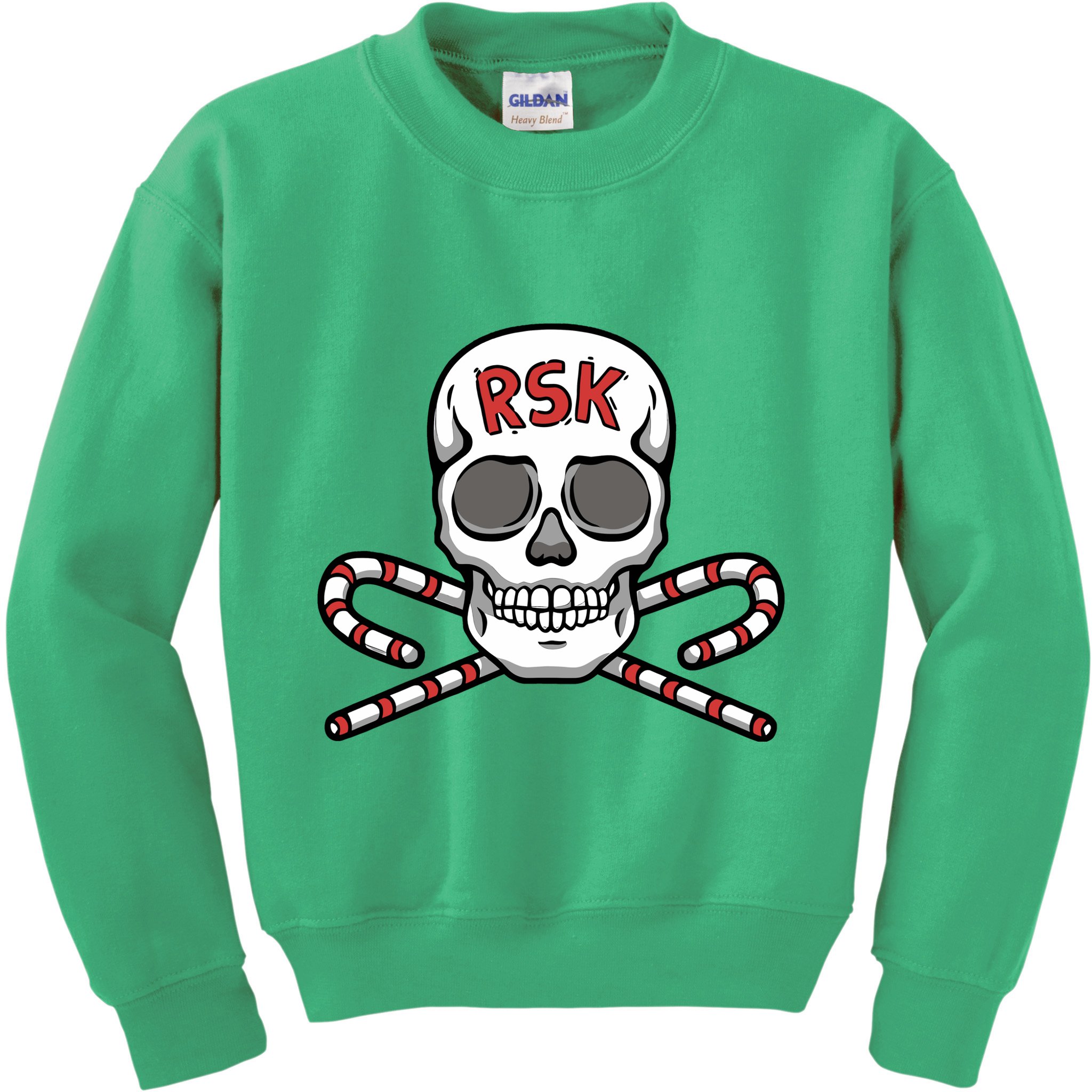 Pka Podcast Real Sweet Skull Kids Sweatshirt