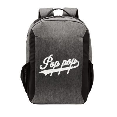 Pop pop Retro Style Father’s day gift for Papa Grandpa Vector Backpack