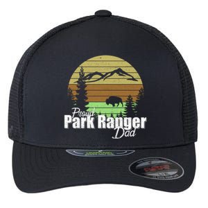 Proud Park Ranger Dad Great Gift Flexfit Unipanel Trucker Cap