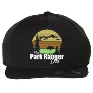 Proud Park Ranger Dad Great Gift Wool Snapback Cap