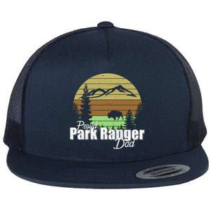 Proud Park Ranger Dad Great Gift Flat Bill Trucker Hat