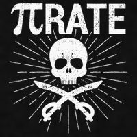 Pirate Pi Rate Pi Day Math Pirates Mathematician Nerd Geek Ladies PosiCharge Tri-Blend Wicking Tank