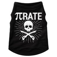 Pirate Pi Rate Pi Day Math Pirates Mathematician Nerd Geek Doggie Tank