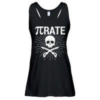 Pirate Pi Rate Pi Day Math Pirates Mathematician Nerd Geek Ladies Essential Flowy Tank