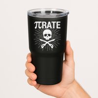Pirate Pi Rate Pi Day Math Pirates Mathematician Nerd Geek Tumbler