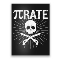 Pirate Pi Rate Pi Day Math Pirates Mathematician Nerd Geek Poster