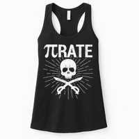 Pirate Pi Rate Pi Day Math Pirates Mathematician Nerd Geek Womens Tank Top