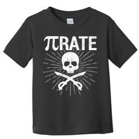 Pirate Pi Rate Pi Day Math Pirates Mathematician Nerd Geek Toddler T-Shirt