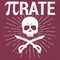 Pirate Pi Rate Pi Day Math Pirates Mathematician Nerd Geek 16oz Travel Tumbler