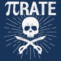 Pirate Pi Rate Pi Day Math Pirates Mathematician Nerd Geek Infant Baby Jersey Bodysuit