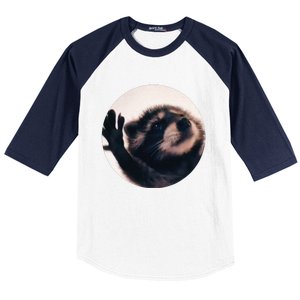 Pedro Pedro Racoon Dance Popular Internet Meme Racoon Day Baseball Sleeve Shirt