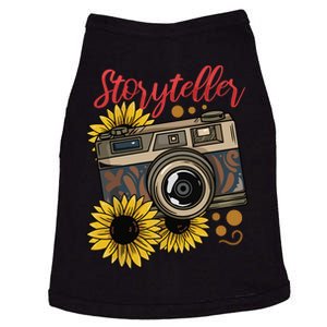 Photographer Photography Storyteller Camera Gift Doggie Tank