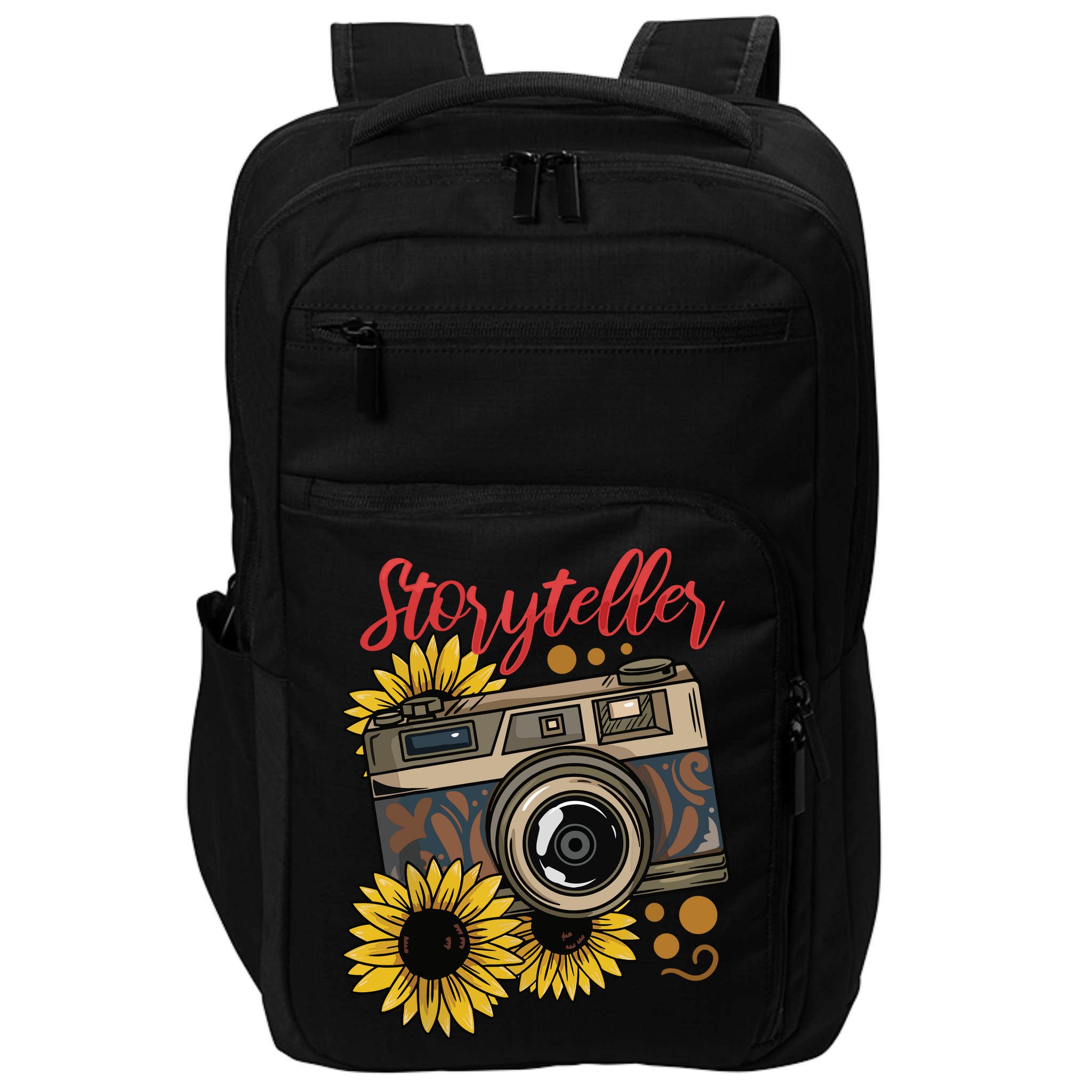 Photographer Photography Storyteller Camera Gift Impact Tech Backpack
