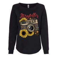 Photographer Photography Storyteller Camera Gift Womens California Wash Sweatshirt