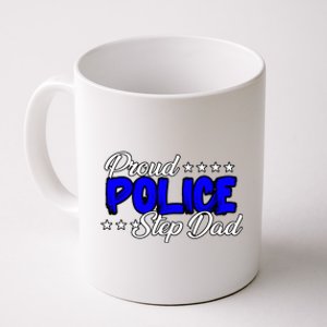 Proud Police Step Dad Gift Coffee Mug