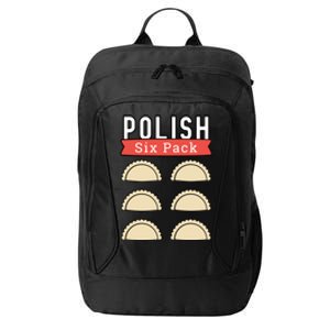 Polish Pierogi Six Pack Funny Abs Gym Design Gift City Backpack