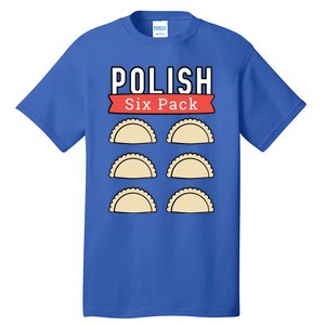 Polish Pierogi Six Pack Funny Abs Gym Design Gift Tall T-Shirt