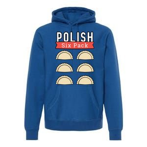 Polish Pierogi Six Pack Funny Abs Gym Design Gift Premium Hoodie