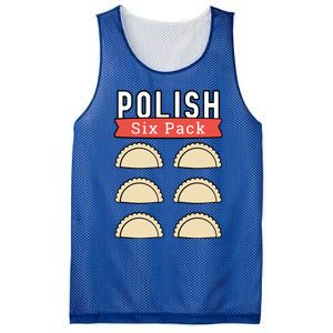 Polish Pierogi Six Pack Funny Abs Gym Design Gift Mesh Reversible Basketball Jersey Tank