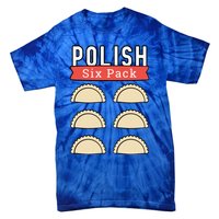 Polish Pierogi Six Pack Funny Abs Gym Design Gift Tie-Dye T-Shirt