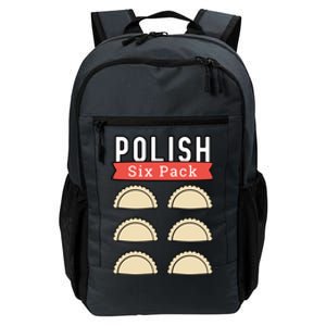 Polish Pierogi Six Pack Funny Abs Gym Design Gift Daily Commute Backpack