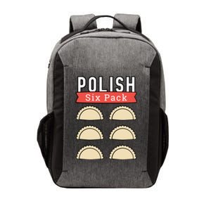 Polish Pierogi Six Pack Funny Abs Gym Design Gift Vector Backpack