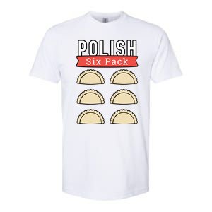 Polish Pierogi Six Pack Funny Abs Gym Design Gift Softstyle CVC T-Shirt