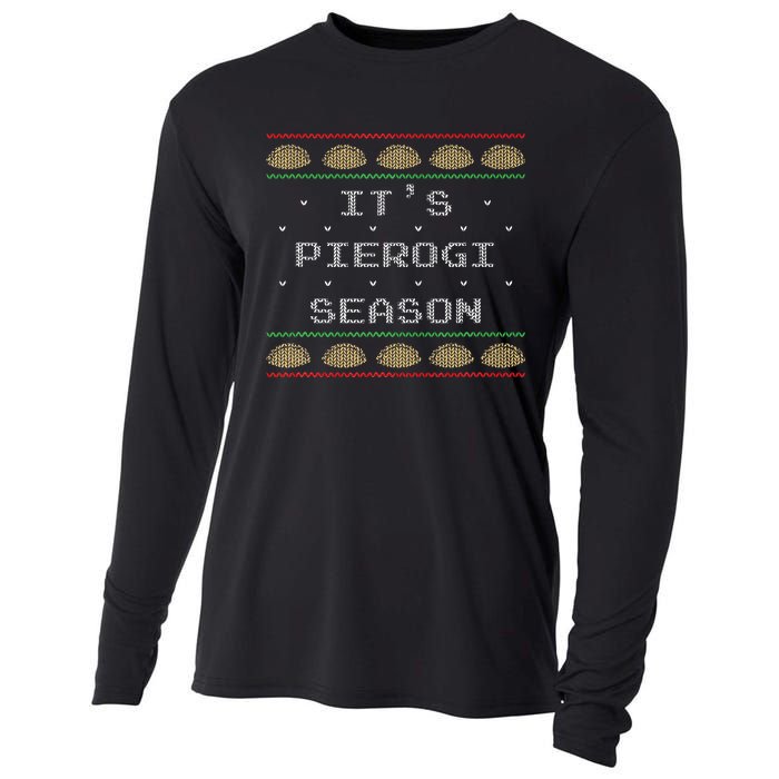 Polish Pierogi Season Cooling Performance Long Sleeve Crew