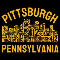 Pittsburgh Pennsylvania Steel City Skyline 412 Yinz Home Bag