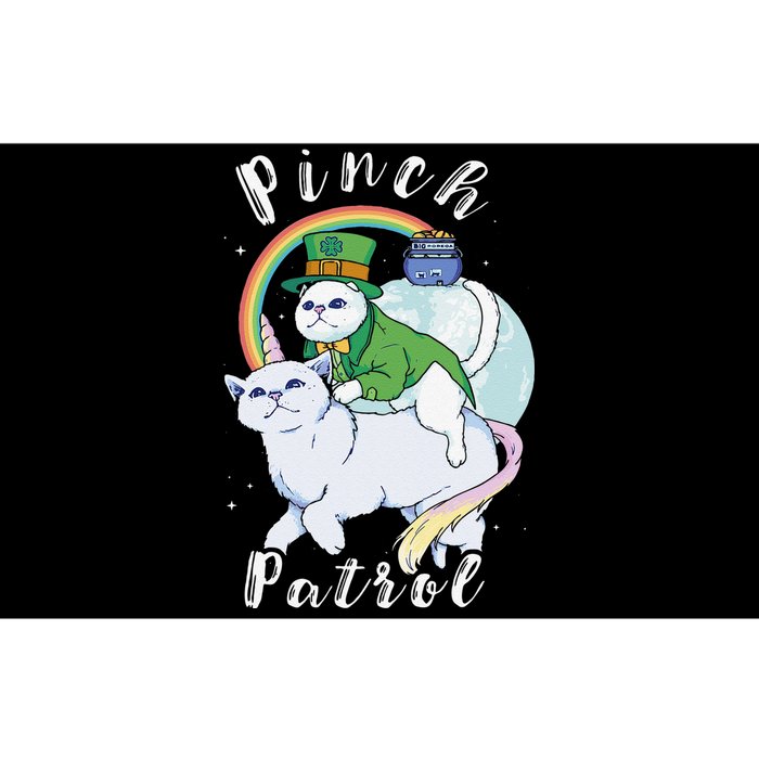 Pinch Patrol St Patricks Day Cats Green Saint Patrick's Day Bumper Sticker