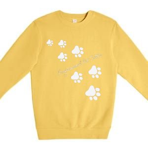 Professional Pet Sitter Paws Premium Crewneck Sweatshirt